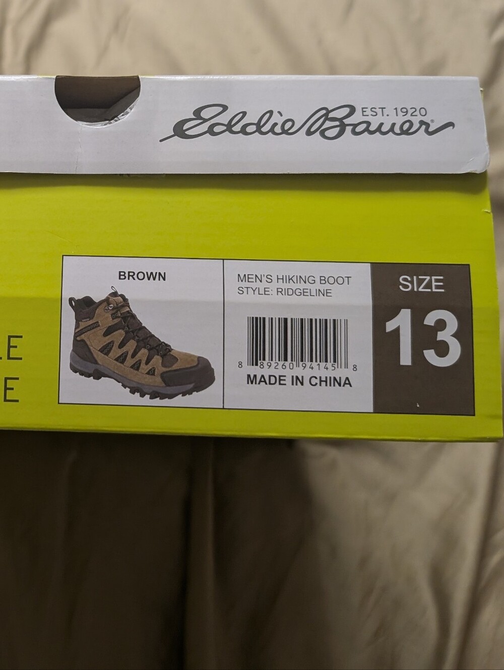 Eddie Bauer Men's Hiking Boots